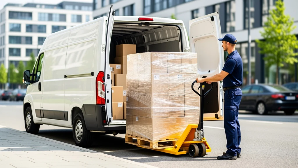 Kurier transportu paletowego — Płock